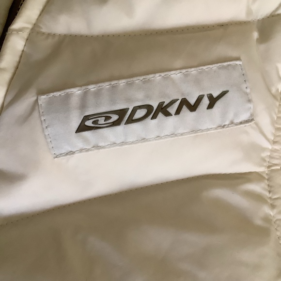 DKNY Ivory Down Feather Vest - Picture 13 of 13